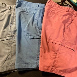 Greg Norman Everbest Golf Shorts*LOT OF 3* Mens 38